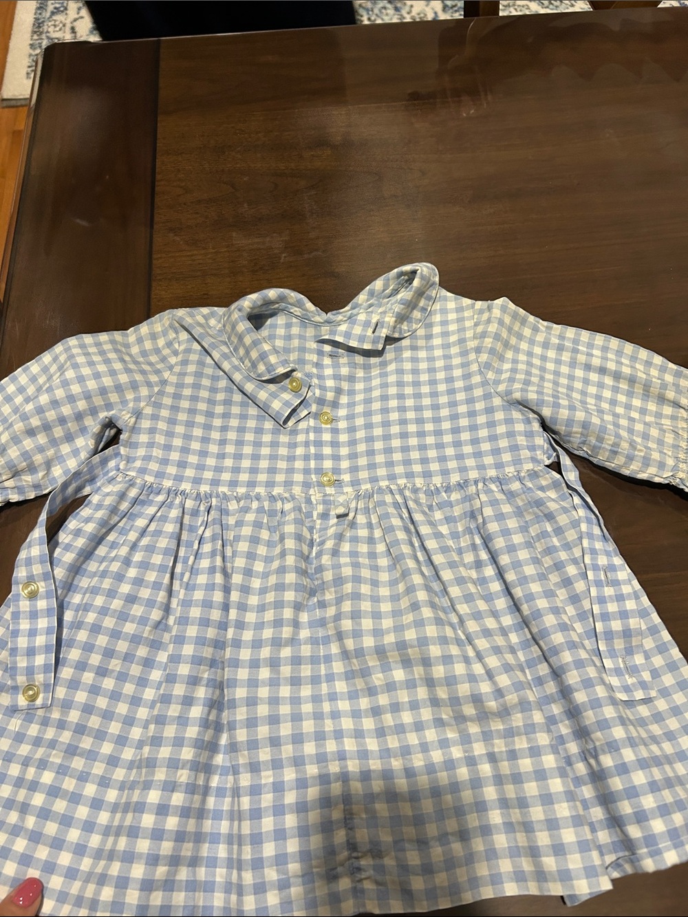 vintage Winnie the Pooh Sears Collection gingham dress Walt Disney ‘1964 - Picture 8 of 10